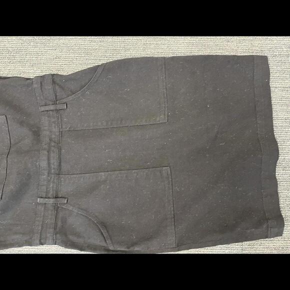 FRAME Denim 'Le High Pencil' Denim Overall Dress Medium - Picture 3 of 5